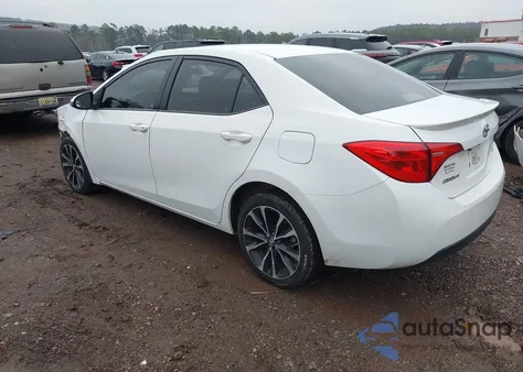 2017 Toyota Corolla Se z USA, uszkodzony, nr VIN 2T1BURHE4HC871146